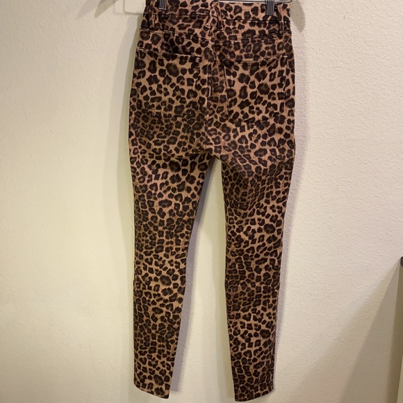 Good American Jeans leopard print size small - Picture 6 of 7